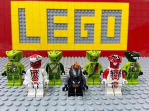 ☆ニンジャゴー☆ レゴ　ミニフィグ　ヘビヘビ族　蛇　兵士　( LEGO 人形 敵 忍者　B30430