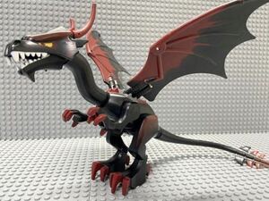 ☆大きな龍☆ レゴ　動物ミニフィグ　ドラゴン　竜　7094 王様の城　正規品　( LEGO 人形 キャッスル お城シリーズ　B12422