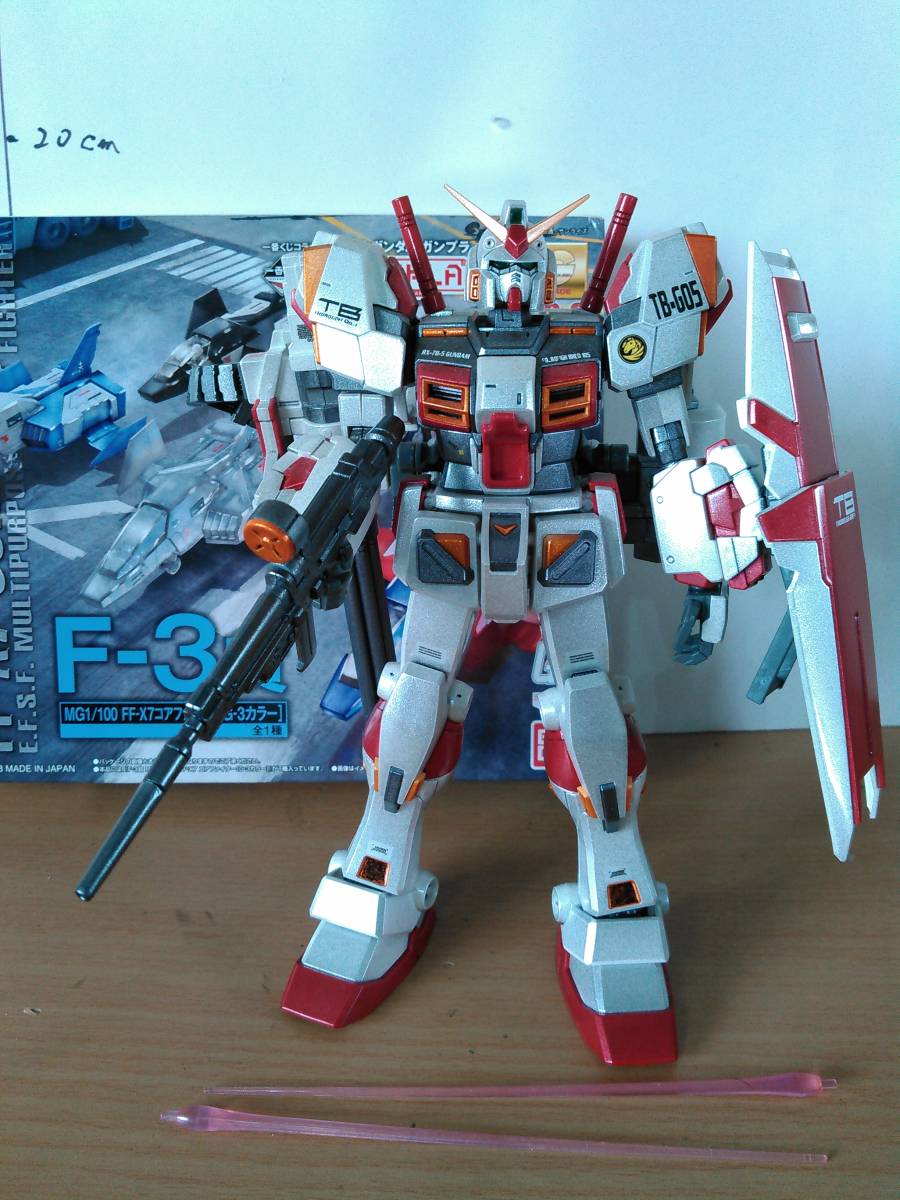 MG 1/100 Gundam Unit 5 G05 Painted Finished Ford Federal Army WB Side Story Figure Gunpla Junk Thoroughbred Squad Unassembled Unit 4, character, Gundam, Finished Product