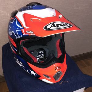 Arai (アライ) V-CROSS 4 HAYDEN SB (Vクロス4ヘイデンSB) ニッキーヘイデン レプリカ 54cm XSサイズ