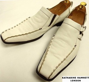 KATHARINE HAMNETT LONDON / キャサリンハムネット ローファー　27(27cm相当)(メンズ)【中古】7i-1-059