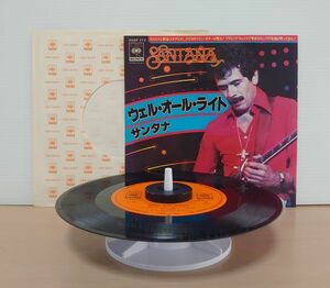 V-RECO◆7'EP-f◆即決◆Santana サンタナ◆【Well All Right ウェル・オール・ライト c/w:Wham!】■06SP 272■