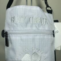 BLACK CLOVER ブラッククローバー　BC マルチバッグ ショルダーバッグ　ラウンドバッグ　BA5KGZ40 ホワイト_画像4