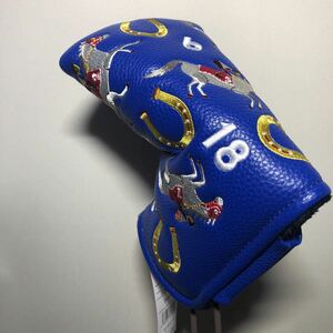 Zabi PUTTER COVER ザビ　ピン型マグネット式パターカバー　ZPC006536 Horse racing ホースレーシング　競馬