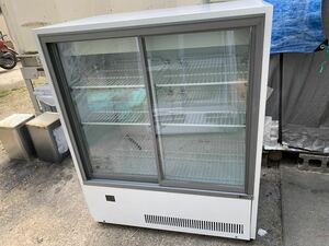  Sanden холодильная витрина MU-0911X б/у код 2020 год производства одна фаза 100V примерно ширина 900x глубина 550× высота 110 для бизнеса рабочее состояние подтверждено! б/у кухня 