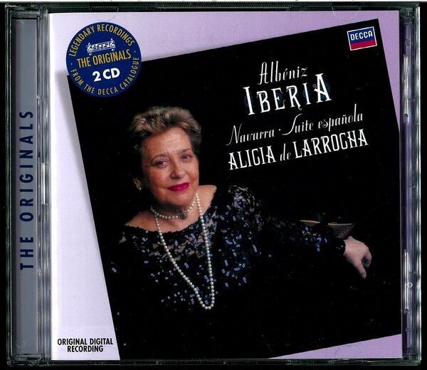 【CD】アリシア・デ・ラローチャ:アルベニス/イベリア、ナバーラ、スペイン組曲
