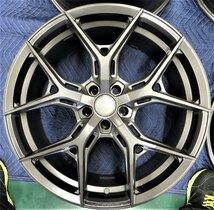 美品 高級ホイール 鍛造 VOSSEN HF-5 21インチ 9.5J+26 11.5J+30 5H112 メルセデスベンツ アウディ AMG GT RS7 HYBRID FORGED SERIES_画像2