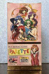 ゲーム PALETTE パレット カード ボックス BOX 15 パック 入り トレカ 150枚 FAIRYTALE ブロッコリー カード コレクション インパクト