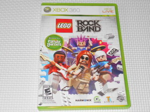 xbox360★LEGO ROCKBAND 海外版 北米版★箱付・説明書付・ソフト付