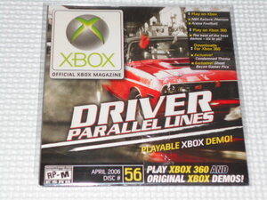 xbox★xbox OFFICIAL XBOX MAGAZINE 2006 DISC 56 海外版 北米版