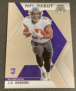 2020 Panini Mosaic J.K Dobbins No.275 RC Rookie Ravens NFL JKドビンズ　ルーキー　レイブンズ　パニーニ