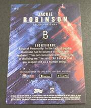 2016 Topps Bunt Lightforce Jackie Robinson LF-21 Dodgers MLB ジャッキーロビンソン　ドジャース　インサート　メジャーリーグ_画像2