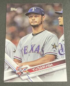 2017 Topps Update Series Yu Darvish US156 Rangers MLB ダルビッシュ有　レンジャーズ　トップス