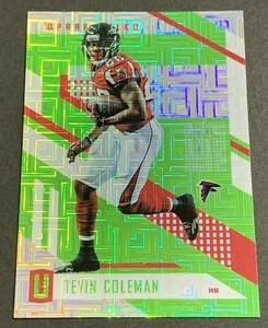 2017 Panini Unparalleled Tevin Coleman Escher Squares No.149 Falcons NFL テヴィン・コールマン　ファルコンズ　パラレル　パニーニ