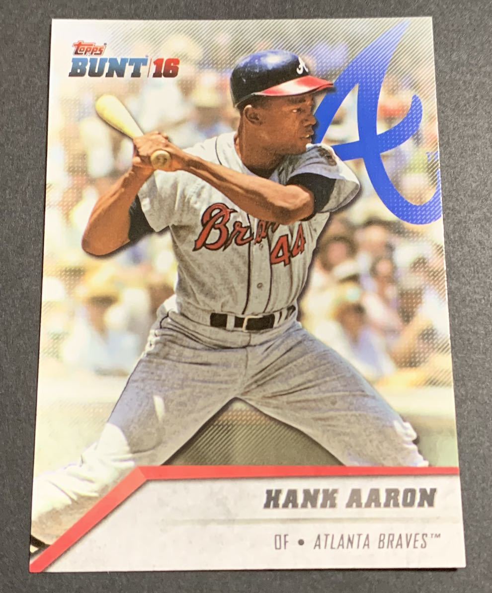 『MLB史上最強右打者』!アトランタブレーブス ハンク.アーロン・直筆サイン色紙 MLB史上最強右打者』!アトランタブレーブス ハンク.アーロン