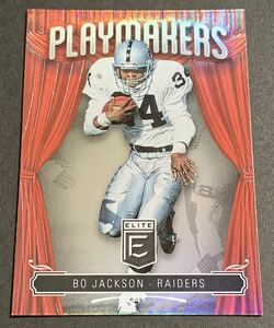 2019 Panini Donruss Elite Playmakers Bo Jackson No.PM-14 Raiders NFL ボー・ジャクソン　レイダース　インサート　パニーニ