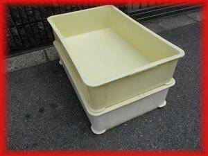 中古良品 業務用 番重 サンコー 大型ばんじゅうA 2個セット 643×417×160ｍｍ 厨房小物 k0644