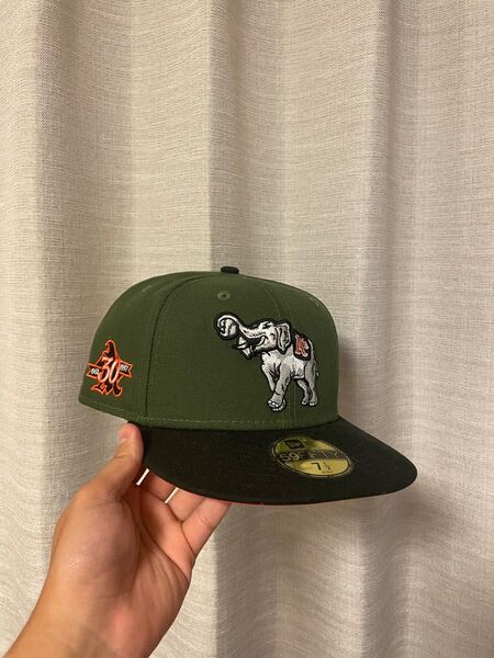 オークランドアスレチックス 59fifty カスタムキャップ