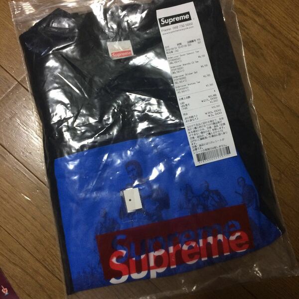 Supreme シュプリーム UNDERCOVER アンダーカバー 16aw Seven Samurai Tee Tシャツ M 黒 正規品 タグあり レシート 納品書