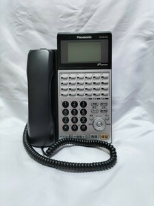 Panasonic パナソニック 24ボタン漢字表示電話機 VB-F611KB-K No.653