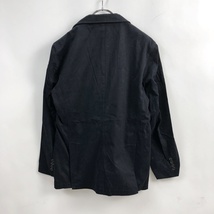 【人気】Paul Smith/ポールスミス ジャケット 裏地あり コットン ブラック サイズM/S5806_画像3