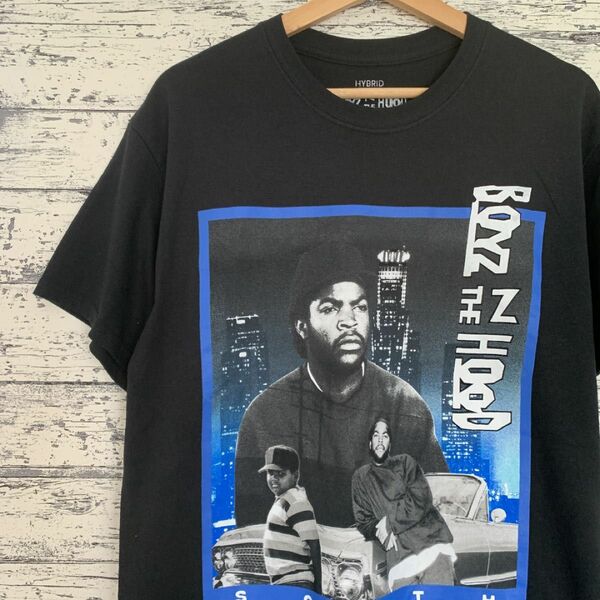 BOYZ N THE HOOD　T-shirts　ビッグプリント　SOUTH CENTRAL　ICE CUBE