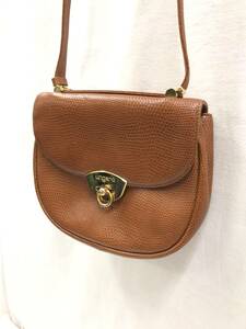 ungaro Ungaro leather shoulder bag pochette Brown 23061502