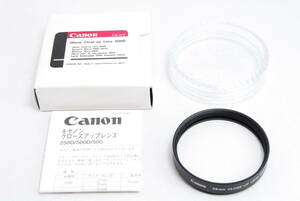 ★新同☆ Canon 58mm Close-up Lens 500D キヤノン クローズアップレンズ★純正品♪