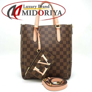 Louis Vuitton Belmont Nv Mm 2Way Tote Bag Damier Ebene N60294