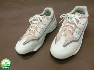 [O-2403]WORKPLUS AIR Work plus lady's safety shoes pink series size 24.5cm EEE work shoes disaster prevention present condition goods [ thousand jpy market ]