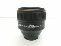 【Y-8109】1円 Nikon ニコン AF-S NIKKOR 58mm 1:1.4 F1.4 G 一眼レフカメラ用 レンズ HB-68 フード付 現状品【千円市場】_画像4