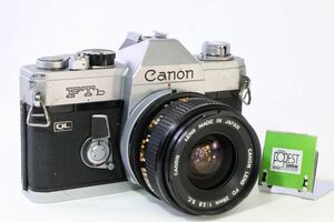 【同梱歓迎】実用■キャノン Canon FTb + FD 28mm F2.8 S.C.■シャッター全速・露出計完動■2982