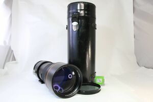 【同梱歓迎】実用■ZENZA BRONICA ZENZANON-S 500mm F8■純正フィルター95mm/ケース付き■AB576