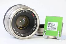 【同梱歓迎】【動作保証・点検済】良品■CONTAX Carl zeiss planar F2 35mm■4122_画像1