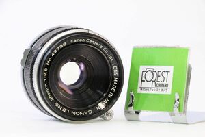 【同梱歓迎】実用■Canon LENS 35mm F2.8 Lマウント■8541