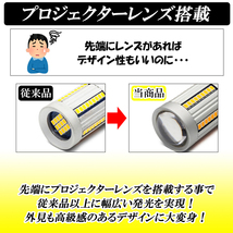 アテンザ GJ系 GH系 アテンザワゴン GJ系 LEDウインカー 抵抗内蔵 車検対応 T20ピンチ部違い ハイフラ防止 爆光モデル 左右セット_画像5