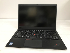 中古■14型 ThinkPad X1 Carbon 第8世代[i5-8250U/8G/256G/カメラ/FHD/Win10]★動作OK★送料無料