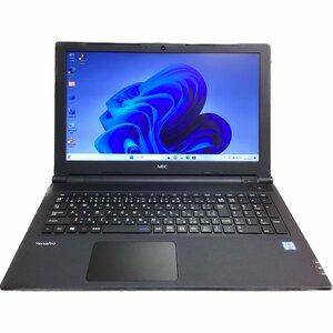 訳アリ NEC VKT23E-1 第6世代 Core i5 6200U 2.3GHz 8GB HDD 500GB DVDマルチ搭載 カメラ搭載 Windows11Pro VersaPro ノートパソコン I58