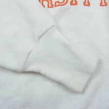 ヘルスニット Health knit 70s~80s シラキュース ユニバーシティ カレッジ プリント ラグラン スウェット トレーナー【中古】_画像5