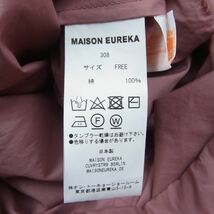 メゾンエウレカ MAISON EUREKA 308 SARROUEL PANTS SHIRTS サルエル パンツ シャツ ピンク系 F【中古】_画像7