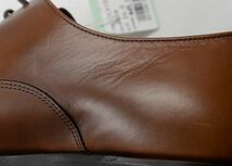 ●Loake1880(ローク)evolutionストレートチップドレス靴(茶,UK7.5(JP26.0)革底,英国王室御用達,グッドイヤーウェルト製法,IMLK1014)新品_画像9