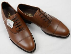 *Loake1880( low k)evolution strut chip dress shoes ( tea,UK7.5(JP26.0) leather bottom, Britain .. purveyor, Goodyear welt made law,IMLK1014) new goods 
