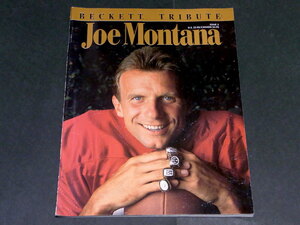 NFL Joe Montana Beckett Tribute Magazine ISSUE2 ジョー・モンタナ