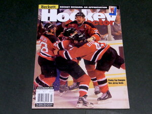 NHL Beckett Hockey Collector #117 2000年 7月号 New Jersey Devils ヴィンテージ カード アイスホッケー