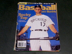 MLB Beckett Baseball Card Monthly Magazine 2000年 11月号 #188 Todd Helton ヴィンテージ カード