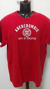 ●送料込み！即決●Abercrombie&Fitch アバクロンビー&フィッチ 半袖Tシャツ 大きいサイズ アメカジ メンズ