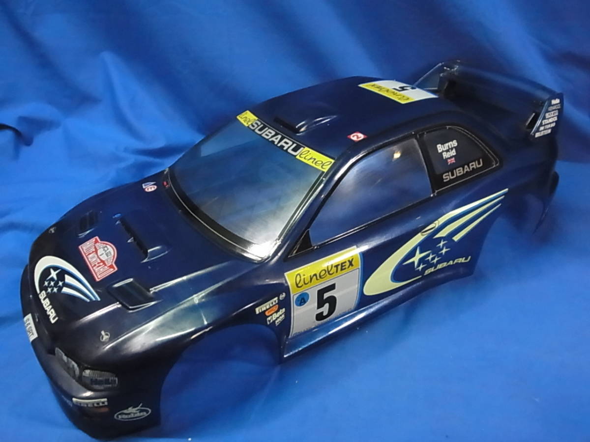 83☆100円～☆タミヤ 1/8 エンジンＲC□スバル インプレッサ WRC '99