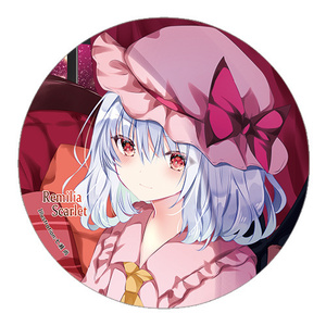 東方project缶バッジ すなめりドリル缶バッジ レミリア2022-02(七瀬尚)　-悶KID-