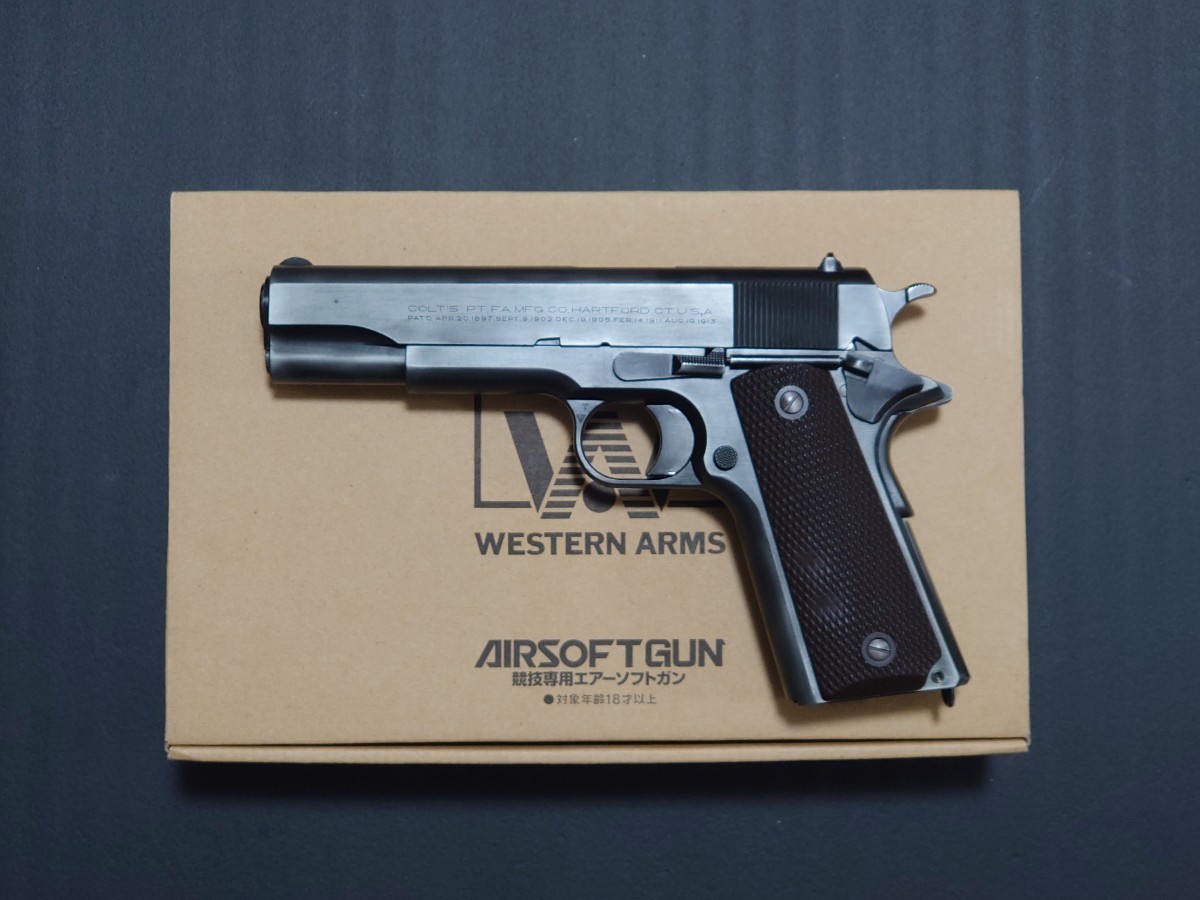 2022年製 新品】 ウエスタンアームズ コルトM1911 100周年記念モデル