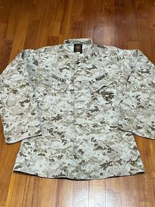 米軍放出品　中古良品　ＵＳＭＣ　ＭＡＲＰＡＴ　ＤＥＳＥＲＴ　ジャケット① Ｓ-Ｒ